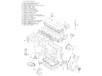 Datsun Fairlady illustration no. 000A-3 Engine Gasket Kit 2000 (U20)