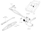 Datsun Fairlady illustration no. 024-2 Windshield Wiper (From 1967.5)