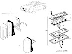 Datsun Fairlady illustration no. 028-2 License Lamp