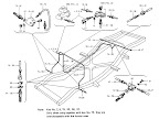 Datsun Fairlady illustration no. 047-1 Brake Piping Single Cylinder