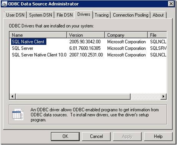 DotNet technical blog: 32-bit Driver Installation for 64‑bit Platforms