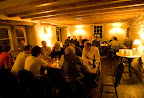 Members soak up the atmosphere at The George