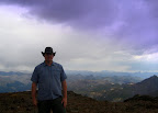 Tyler at the top of the 6th highest peak in Colorado at 14,309 feet!