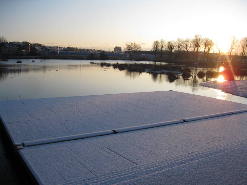 morning Belfort sunrise during winter