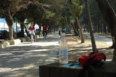 The bikers at Cijin.