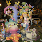 Falla infantil Illes Canàries-Dama d'Elx 2011