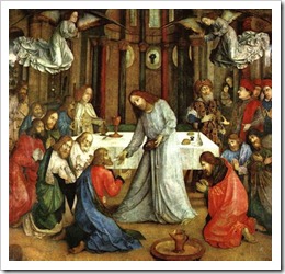 the institution of the eucharist, joos van wassenhove