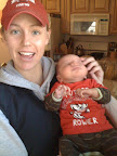 I'll admit, this isn't a great photo of Audrey and I know that. It was taken from my iPhone and you can really tell that it's a bit out of focus, but Vanessa's expression here is great and I had to include this photo.