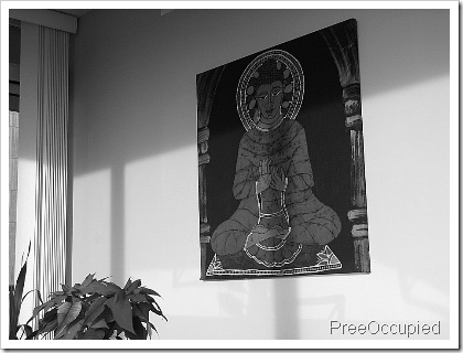 buddha bw