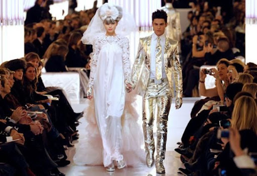 Chanel show: 13,000 flowers on one outfit, 1,300 hours of work for another front96183289 10 305661s Chanel show: 13,000 flowers on one outfit, 1,300 hours of work for another