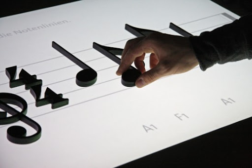 Interactive Music Table: Jonas & Jurgen noteput 3 550x366 Interactive Music Table: Jonas & Jurgen