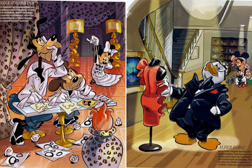 designers disney elle spain 2 Elle Spain: Designers Get Turned Into Disney Characters
