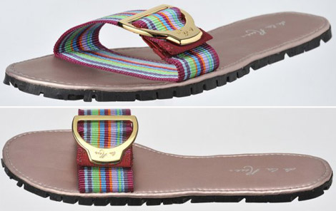 de la rue sandals spring summer 2010 collection colored De La Rue Shoes Spring Summer 2010 Collection