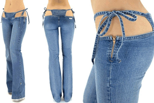 The Ugliest Jeans bad jeans thong The Ugliest Jeans