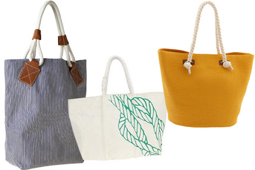 rope handled bags summer bags 1 Bags of Summer