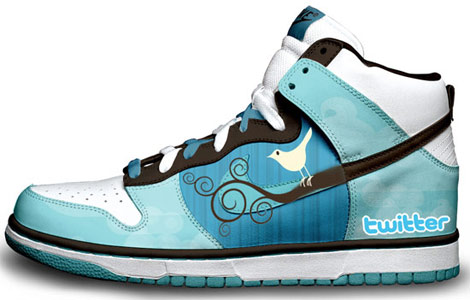 twitter hand painted sneakers Amazing Sneakers
