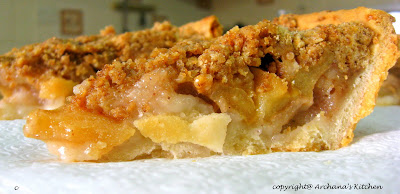 Apple Crumble Pie