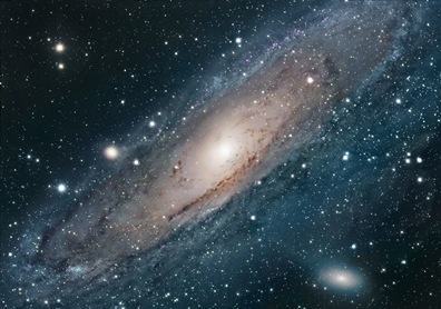galáxia de andrômeda