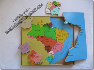 Mapa do Brasil (Duplo) 