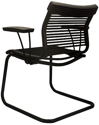 : Angle: Back Perspective Low, Finish: Powdercoat Black, Product: S1169F, Solace, Websitetitle=