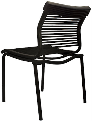 : Angle: Back Perspective Low, Finish: Powdercoat Black, Product: S1179N, Solace, Websitetitle=
