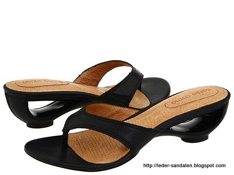 Leder sandalen:SABINO353002