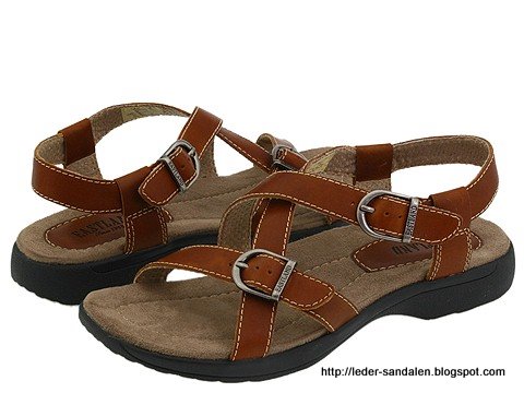 Leder sandalen:XU353034