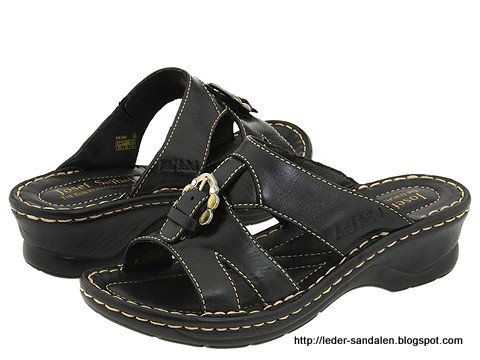 Leder sandalen:Y406-353248