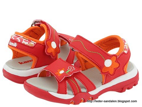 Leder sandalen:sandalen-353478