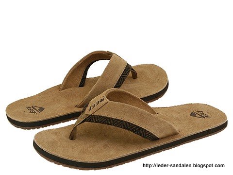 Leder sandalen:sandalen-353517