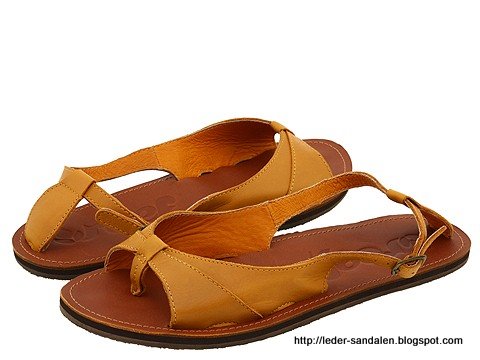 Leder sandalen:sandalen-353578