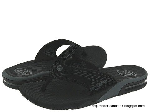 Leder sandalen:sandalen-353583