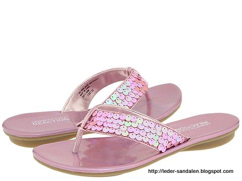 Leder sandalen:sandalen-353623