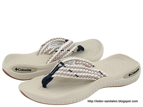 Leder sandalen:sandalen-353653