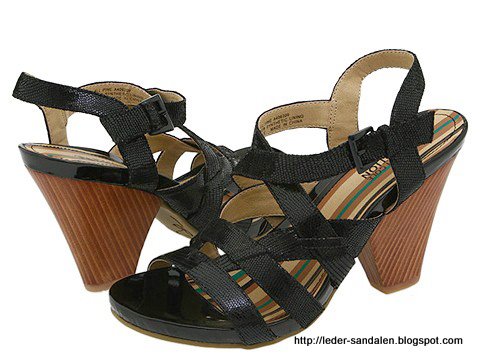 Leder sandalen:sandalen-353967