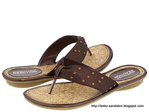 Leder sandalen:leder-354001