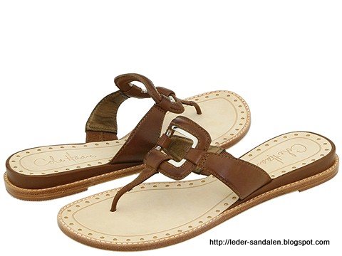 Leder sandalen:sandalen-354086