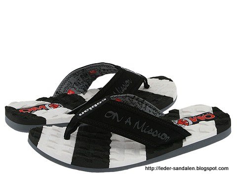 Leder sandalen:sandalen-354393