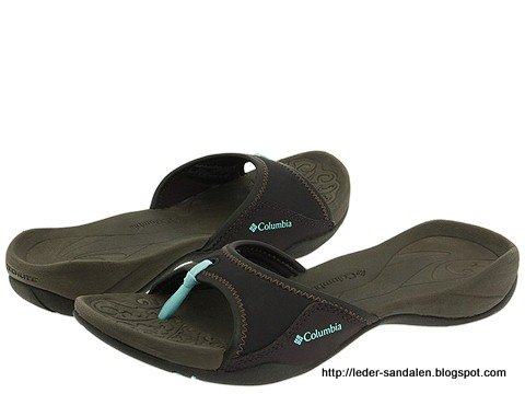 Leder sandalen:sandalen-354283