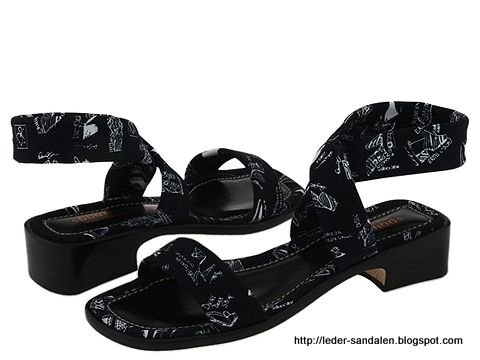 Leder sandalen:sandalen-354456