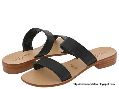 Leder sandalen:sandalen-354468