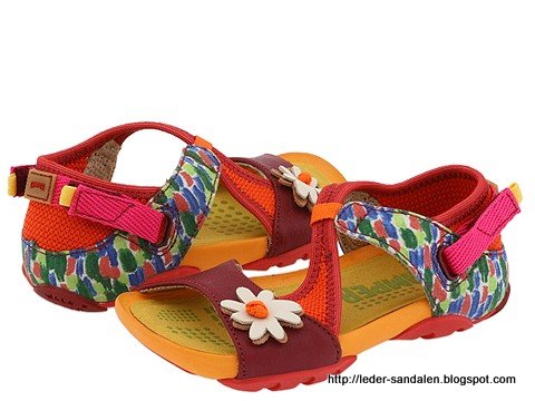 Leder sandalen:sandalen-354841