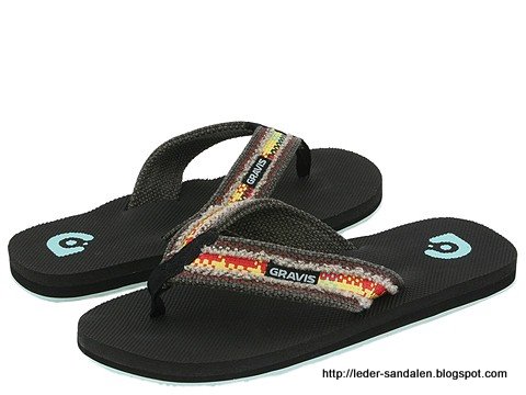 Leder sandalen:sandalen-354843