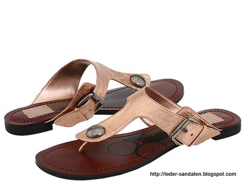 Leder sandalen:leder-355072