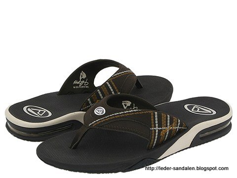 Leder sandalen:sandalen-354943