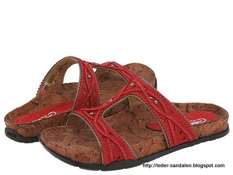 Leder sandalen:sandalen-354974