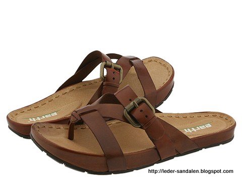 Leder sandalen:sandalen-354979