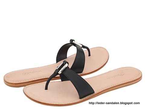 Leder sandalen:sandalen-354987
