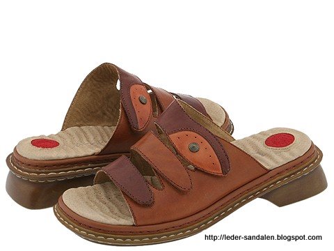 Leder sandalen:sandalen-355165