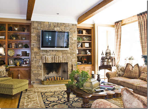 tv over fireplace decorating ideas. +designs+with+tv+above